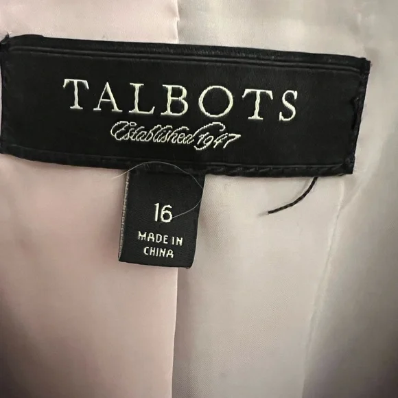 Talbots Corduroy Blazer - Picture 7 of 8